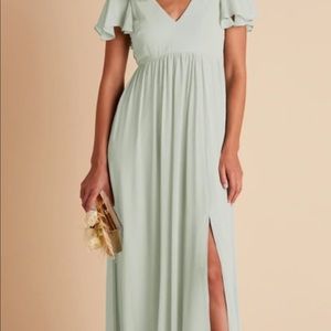 Brand new in bag Sage green bridesmaid dress size XXL fits like a 14